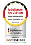 Siegel Arbeitgeber der Zukunft com2C